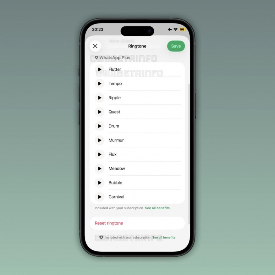 Předplatné WhatsApp Plus