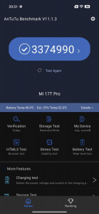 Xiaomi 17T Pro a výkon v AnTuTu Xiaomi 17T Pro a výkon v AnTuTu