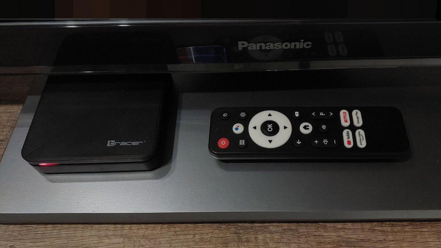 Android TV box u televize Android TV box u televize