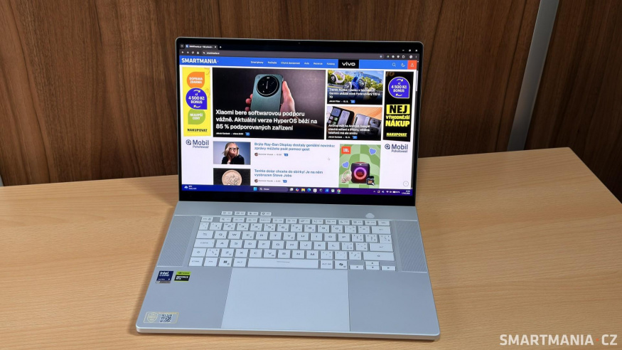 OLED displej u Asus Rog Zephyrus G16 2026