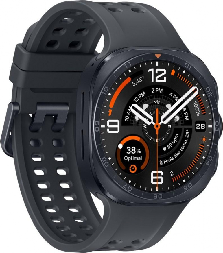 Galaxy Watch Ultra 2 v tmavě šedé barvě