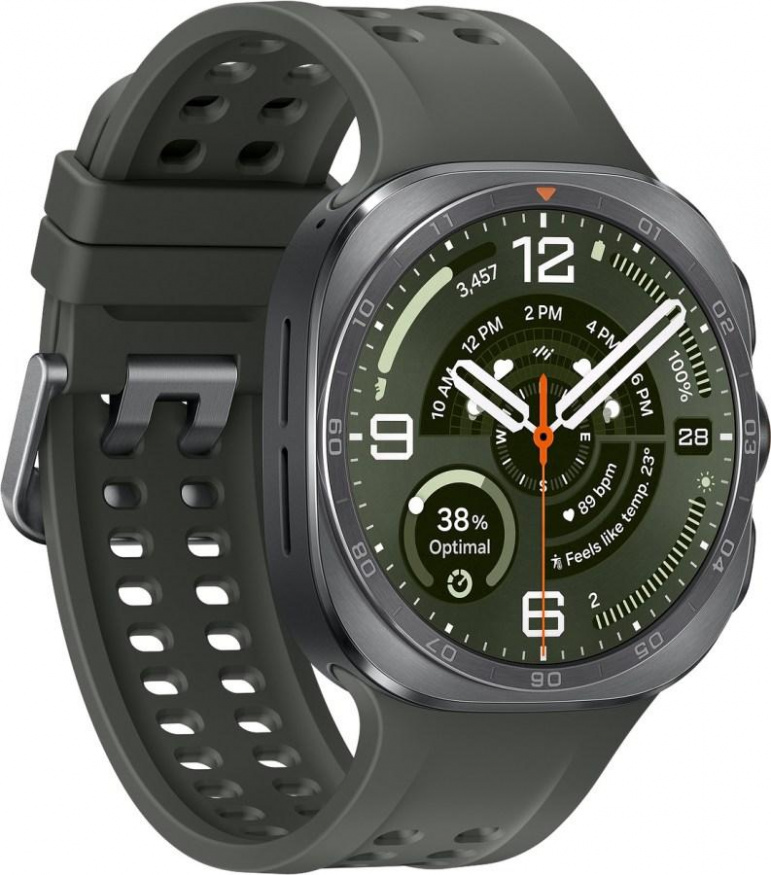 Galaxy Watch Ultra 2 ve stříbrné barvě