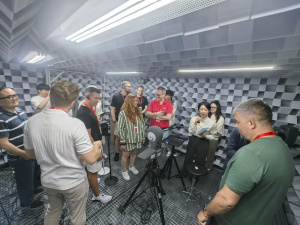 Audio laboratoř Huawei v Šanghaji
