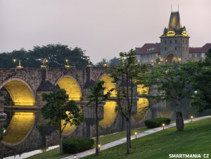Čínská kopie Karlova mostu Čínská kopie Karlova mostu