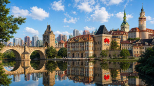 Praha i Český Krumlov: navštívili jsme čínské kopie evropských měst, sídlí v nich gigant Huawei (ilustrační obrázek)