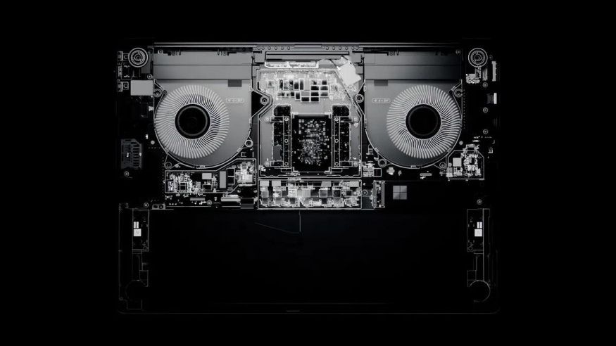 Chlazení počítače Počítač Microsoft Surface Laptop Ultra