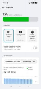 Mezi profily výkonu není velký rozdíl ve výdrži Mezi profily výkonu není velký rozdíl ve výdrži