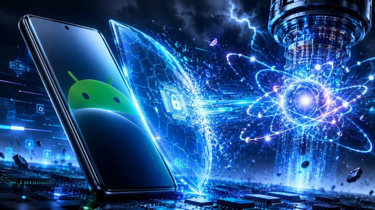 Smartphone s Androidem chráněný před symbolickým útokem kvantového počítače