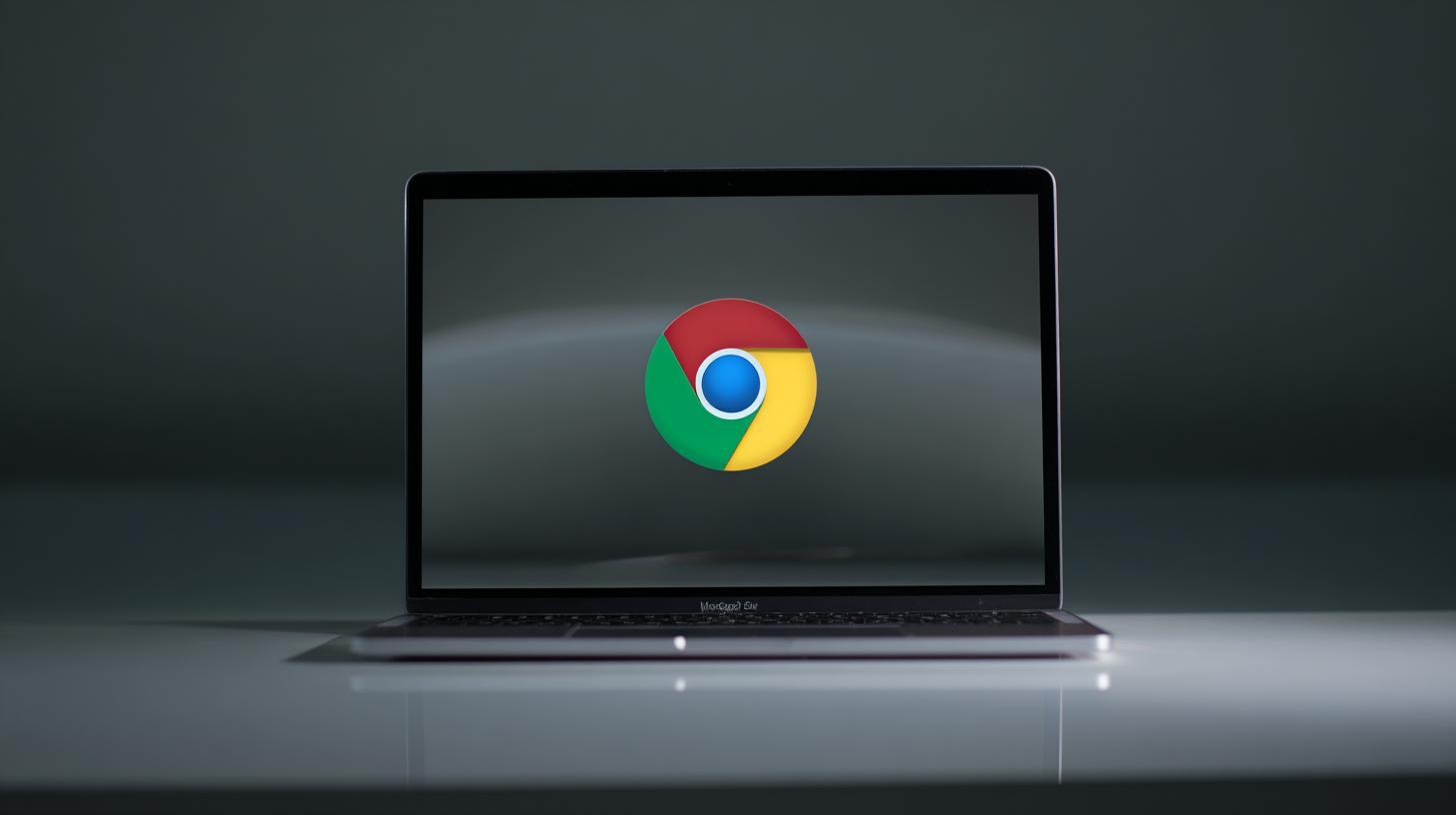 Logo prohlížeče Google Chrome na počítači (ilustrační obrázek)