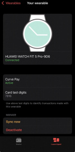 Huawei Curve Pay 1