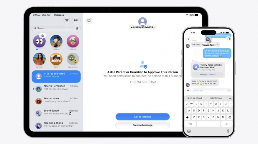 Povolování instalace v iMessage