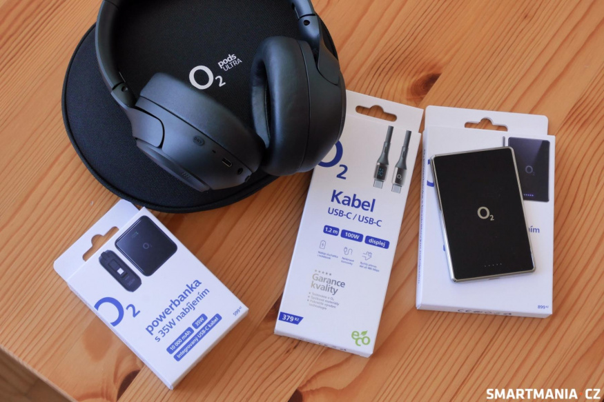 Příslušenství O2 Spark a sluchátka O2 Pods Ultra Příslušenství O2 Spark a sluchátka O2 Pods Ultra