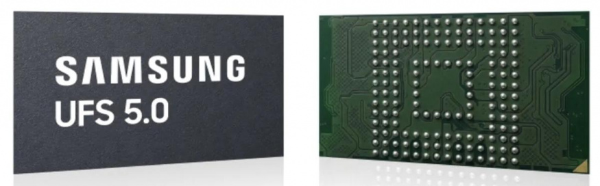 Paměťový čip Samsung UFS 5.0 Paměťový čip Samsung UFS 5.0