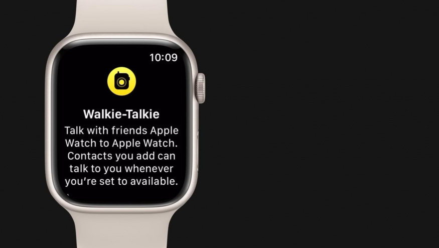 Aplikace Vysílačka na hodinkách Apple Watch