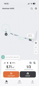 Mobilní aplikace Navimow Mobilní aplikace Navimow