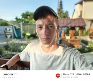 Selfie fotoaparát