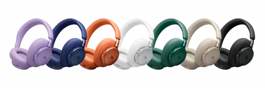 Všechny barevné varianty sluchátek JBL Live 780NC