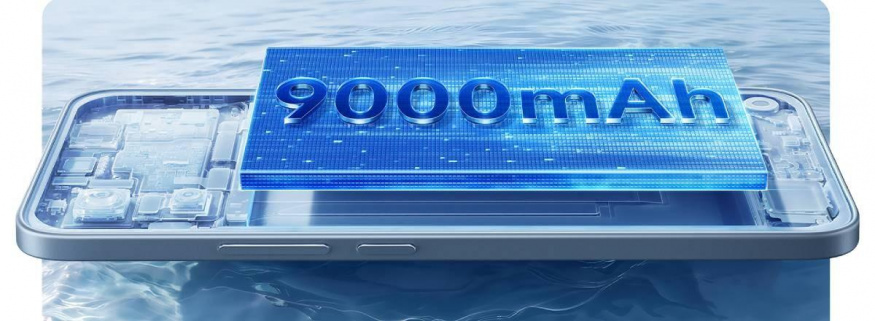 Akumulátor s kapacitou 9 000 mAh Akumulátor s kapacitou 9 000 mAh