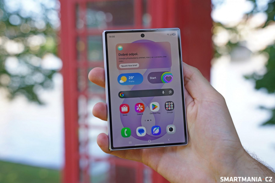 Vnější displej Samsungu Galaxy Z Fold 8 Vnější displej Samsungu Galaxy Z Fold 8