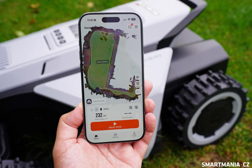 Mobilní aplikace Navimow Mobilní aplikace Navimow