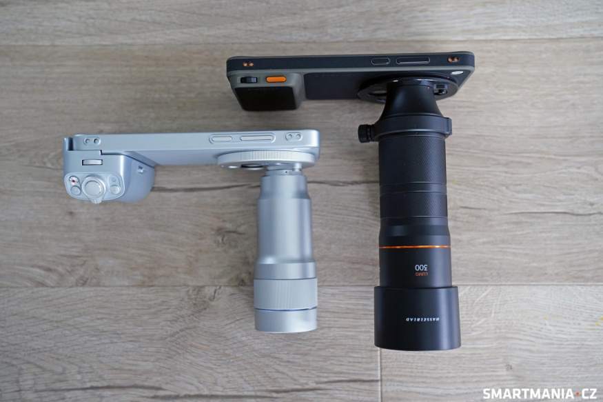 Vivo X300 Ultra a Oppo Find X9 Ultra s nasazeným telekonvertorem