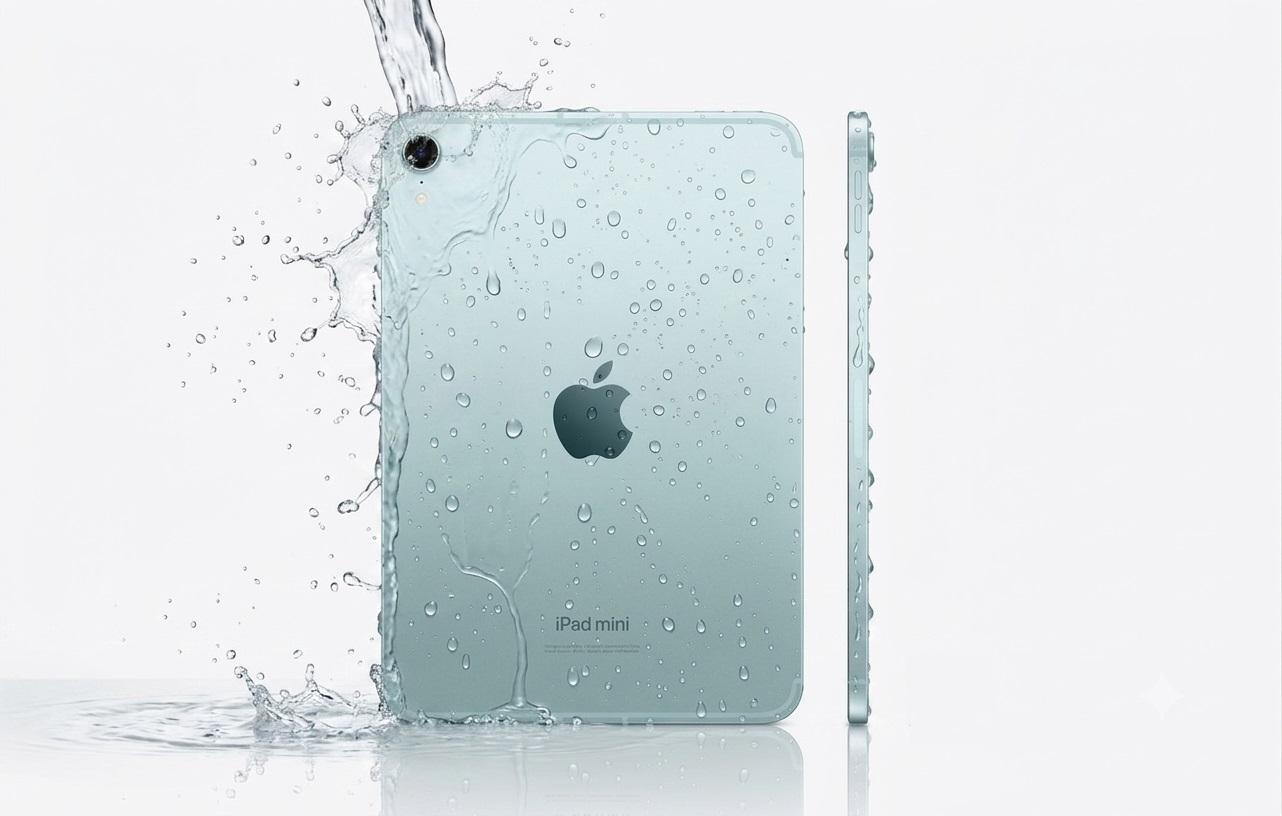 iPad mini a odolnost vůči vodě