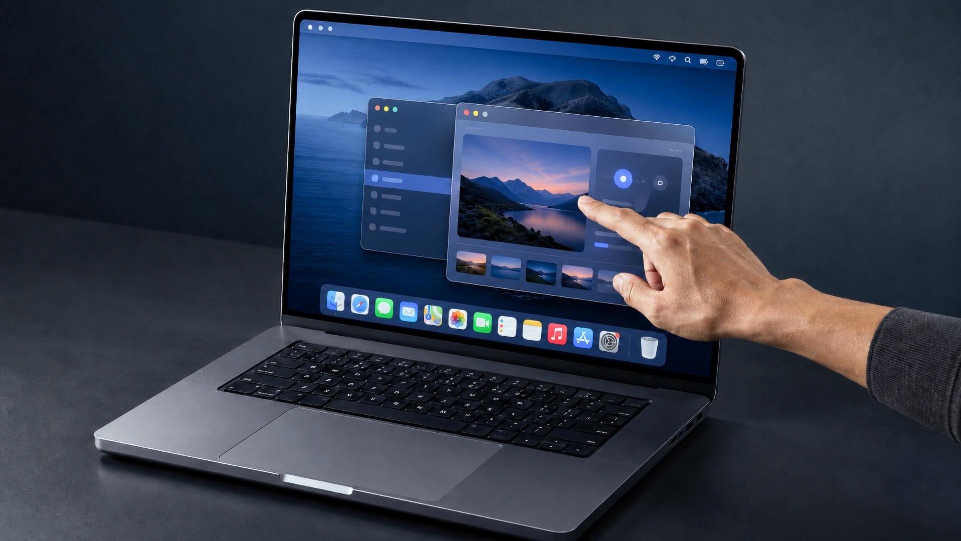 MacBook Pro s dotykovým displejem