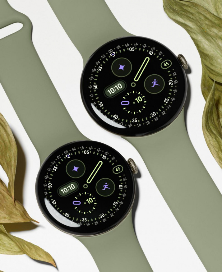Hodinky Pixel Watch 5 s různými náramky Hodinky Pixel Watch 5 s různými náramky