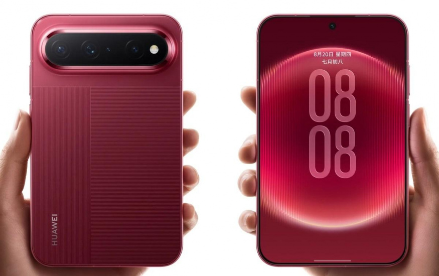 Huawei Pura X View v červené barvě Huawei Pura X View v červené barvě