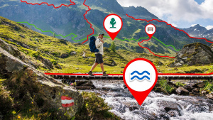 Mapy.com překreslily rakouské turistické trasy od základu. Nově nabízejí až o desítky tisíc kilometrů značených tras víc