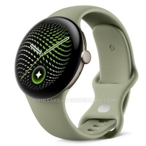 Pixel Watch 5 v zelené barvě Pixel Watch 5 v zelené barvě