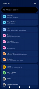 Pořadí položek v Nastaveních ukazuje, čemu dává Android prioritu Pořadí položek v Nastaveních ukazuje, čemu dává Android prioritu