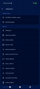 Nikde jinde jsem tolik voleb v aplikaci Telefon neviděl Nikde jinde jsem tolik voleb v aplikaci Telefon neviděl