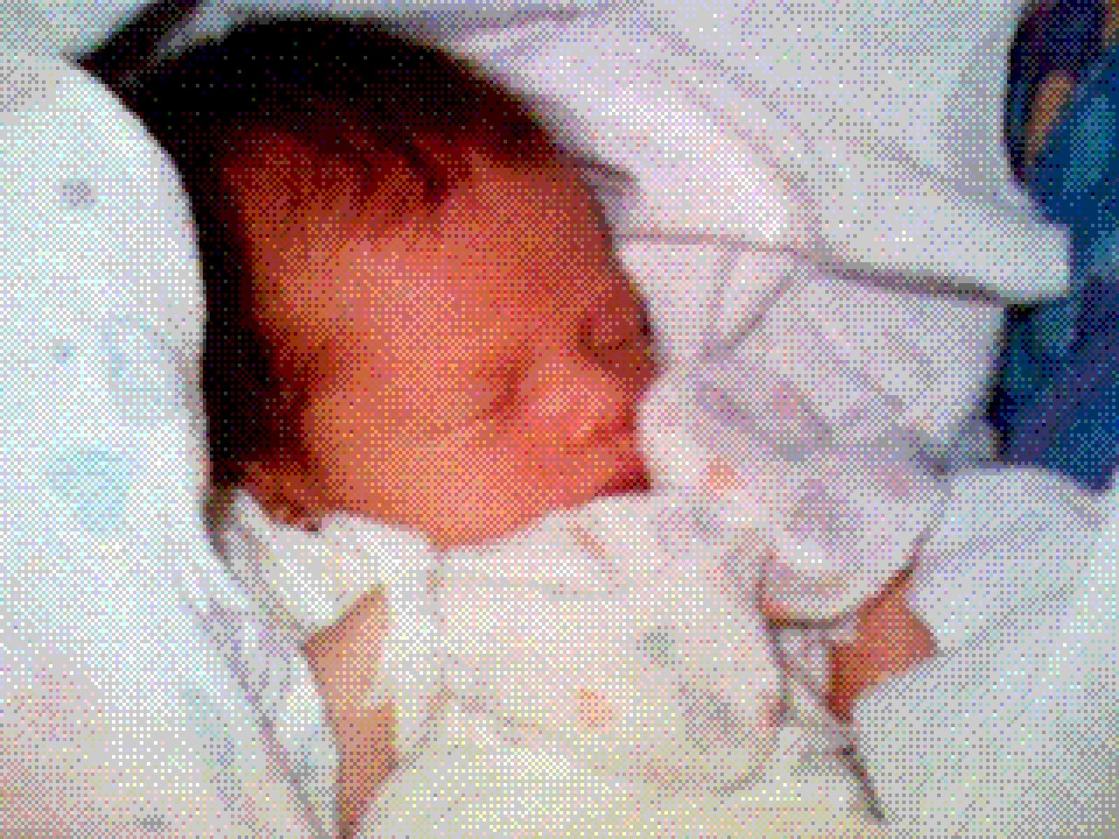 Novorozená Sophie Kahn na snímku z 11. června 1997