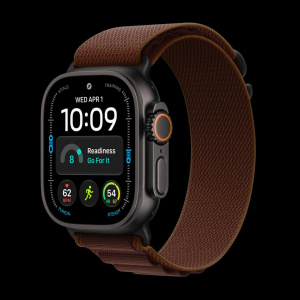 Apple Watch Ultra 4 v barvě černého titanu Apple Watch Ultra 4 v barvě černého titanu