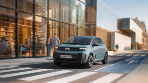 Druhá generace malého elektromobilu Dacia Spring