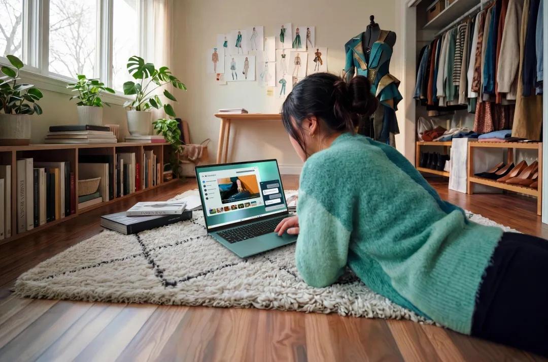 Dell XPS 14s v zelené barvě