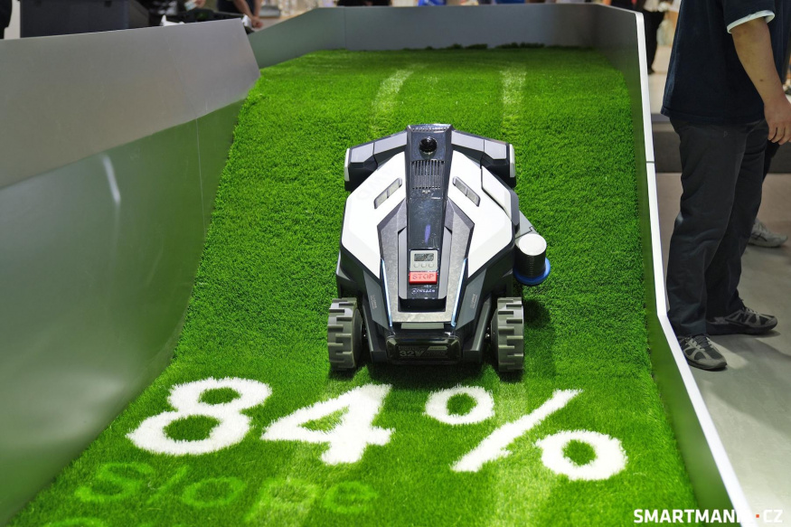 Ecovacs Goat (model 2027) si poradí až s 84% stoupáním Ecovacs Goat (model 2027) si poradí až s 84% stoupáním