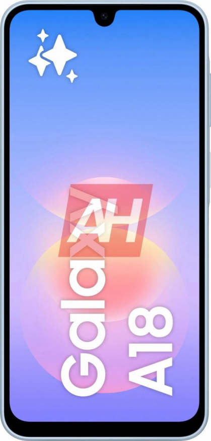 Galaxy A18 4G v modré barvě Galaxy A18 4G v modré barvě