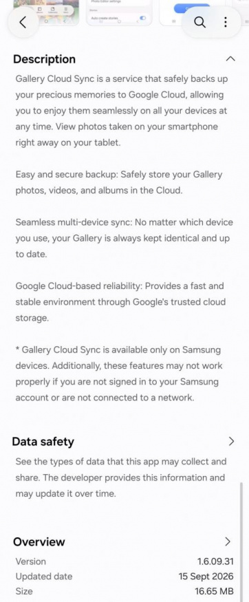 Synchronizace Galerie s cloudem od Googlu Synchronizace Galerie s cloudem od Googlu