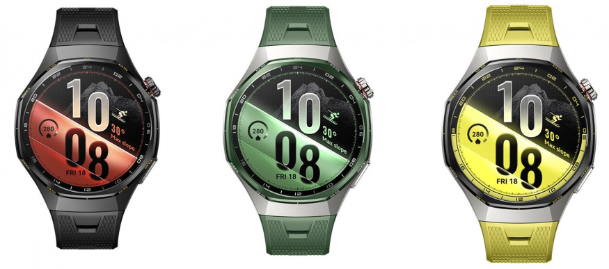 Huawei Watch GT7 Pro ve všech třech barevných variantách Huawei Watch GT7 Pro ve všech třech barevných variantách