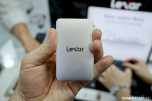 Externí SSD Lexar Muse Ultra-Slim Portable SSD na veletrhu IFA v Berlíně Externí SSD Lexar Muse Ultra-Slim Portable SSD na veletrhu IFA v Berlíně