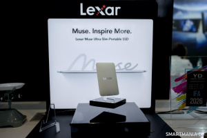 Externí SSD Lexar Muse Ultra-Slim Portable SSD na veletrhu IFA v Berlíně Externí SSD Lexar Muse Ultra-Slim Portable SSD na veletrhu IFA v Berlíně