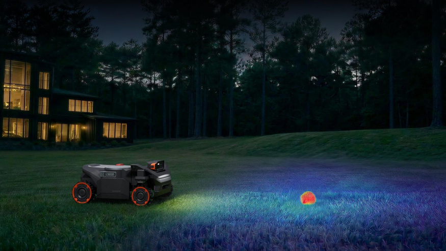 H5 Pro umí díky termokameře detekovat malá zvířata také při špatném osvětlení nebo v úplné tmě H5 Pro umí díky termokameře detekovat malá zvířata také při špatném osvětlení nebo v úplné tmě