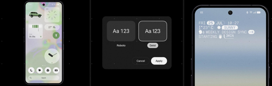 Screenshoty z Nothing OS 5.0 beta Nothing Os 5 Beta