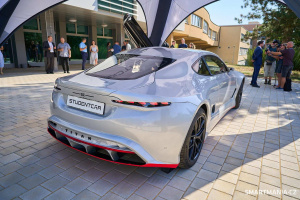 Sportovní elektromobil StudentCar Titan na premiéře na VŠB-TUO Sportovní elektromobil StudentCar Titan na premiéře na VŠB-TUO