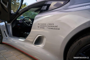 Sportovní elektromobil StudentCar Titan na premiéře na VŠB-TUO Sportovní elektromobil StudentCar Titan na premiéře na VŠB-TUO