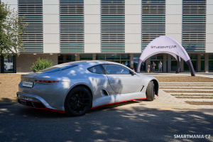 Sportovní elektromobil StudentCar Titan na premiéře na VŠB-TUO Sportovní elektromobil StudentCar Titan na premiéře na VŠB-TUO