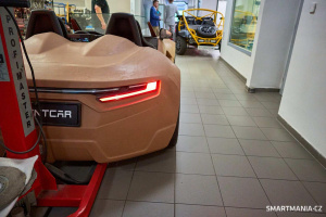 Sportovní elektromobil StudentCar Titan na premiéře na VŠB-TUO Sportovní elektromobil StudentCar Titan na premiéře na VŠB-TUO