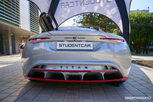 Sportovní elektromobil StudentCar Titan na premiéře na VŠB-TUO Sportovní elektromobil StudentCar Titan na premiéře na VŠB-TUO